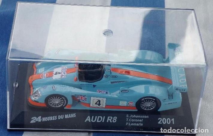 AUDI R8 2001 24 HORAS DE LEMANS ESCALA 1/43 DE ALTAYA EN CAJA