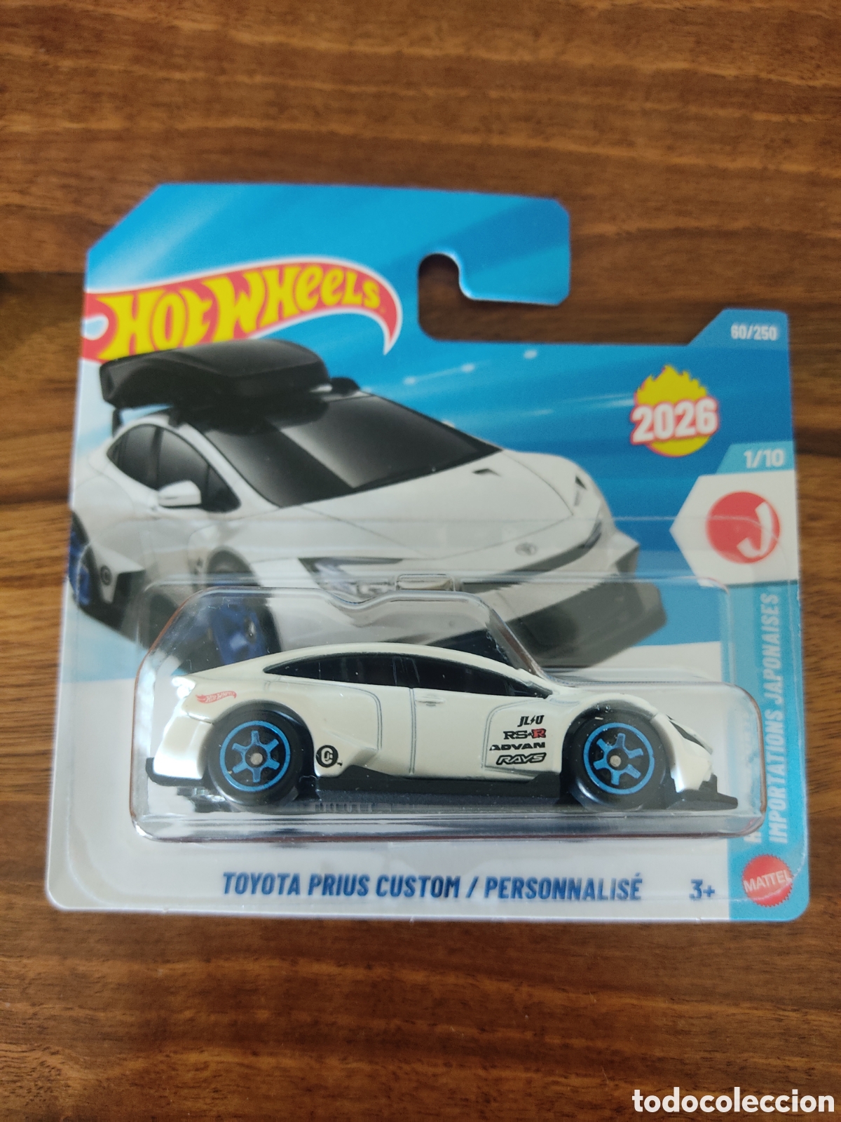 HOT WHEELS - TOYOTA PRIUS CUSTOM - 60/250 - NUEVO MODELO 2026