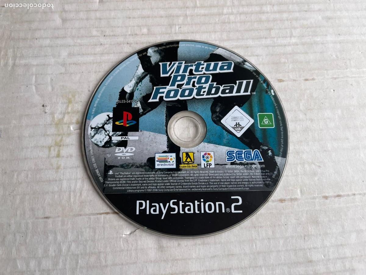 VIRTUA PRO FOOTBALL - PS2 PLAYSTATION 2 PLAY STATION TWO KREATEN