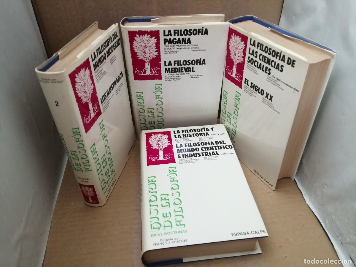 Historia de la Filosofía, Tomos 1, 2, 3 y 4 (Obra completa en 4 Tomos cuarta edición tapa dura)