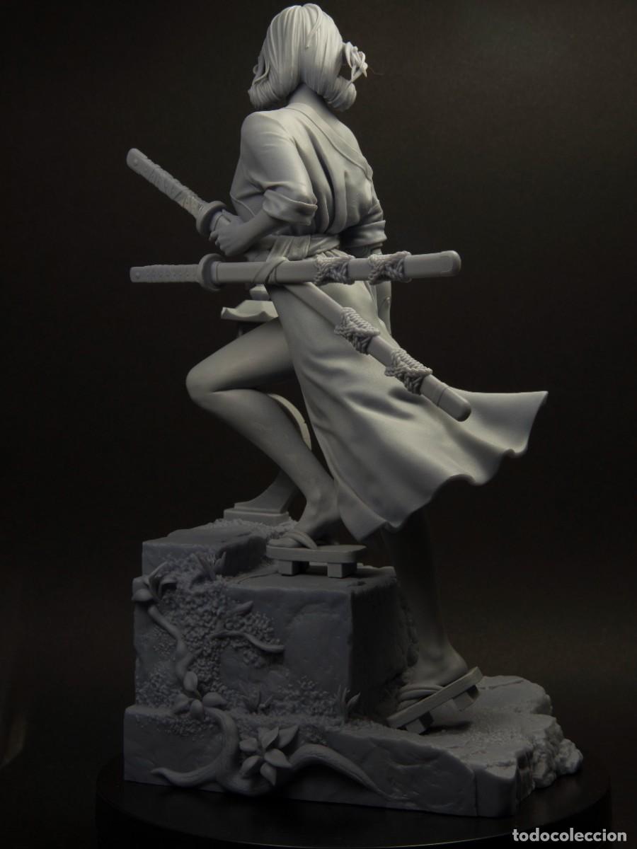 Figura de Resina. Kira Mekai. 1/10. Anime. Fanart. Listo para pintar.