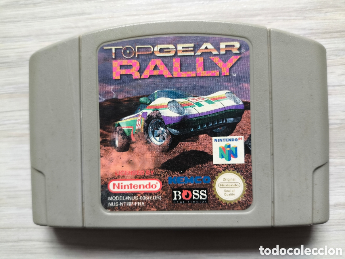 Juego top gear rally n64 Nintendo 64 pal