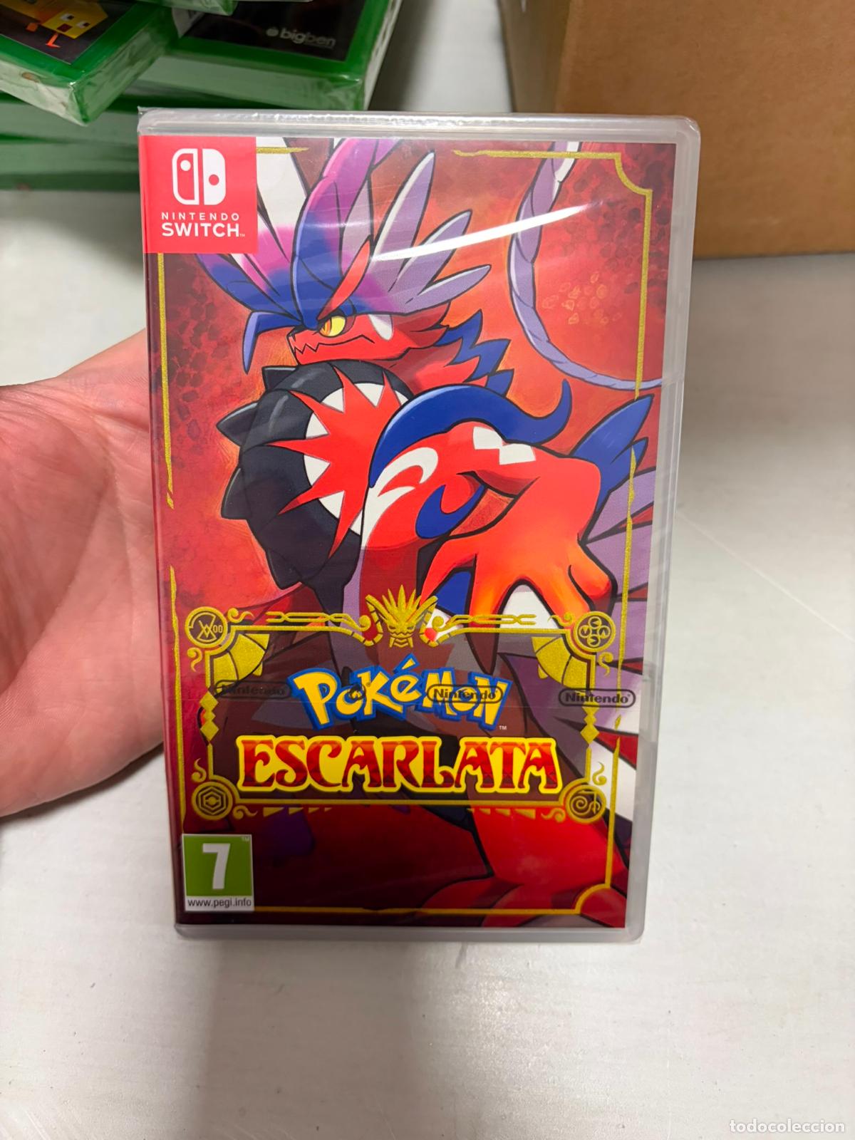 Pokemon escarlata - Nintendo Switch SWI - PAL ESP nuevo precintado