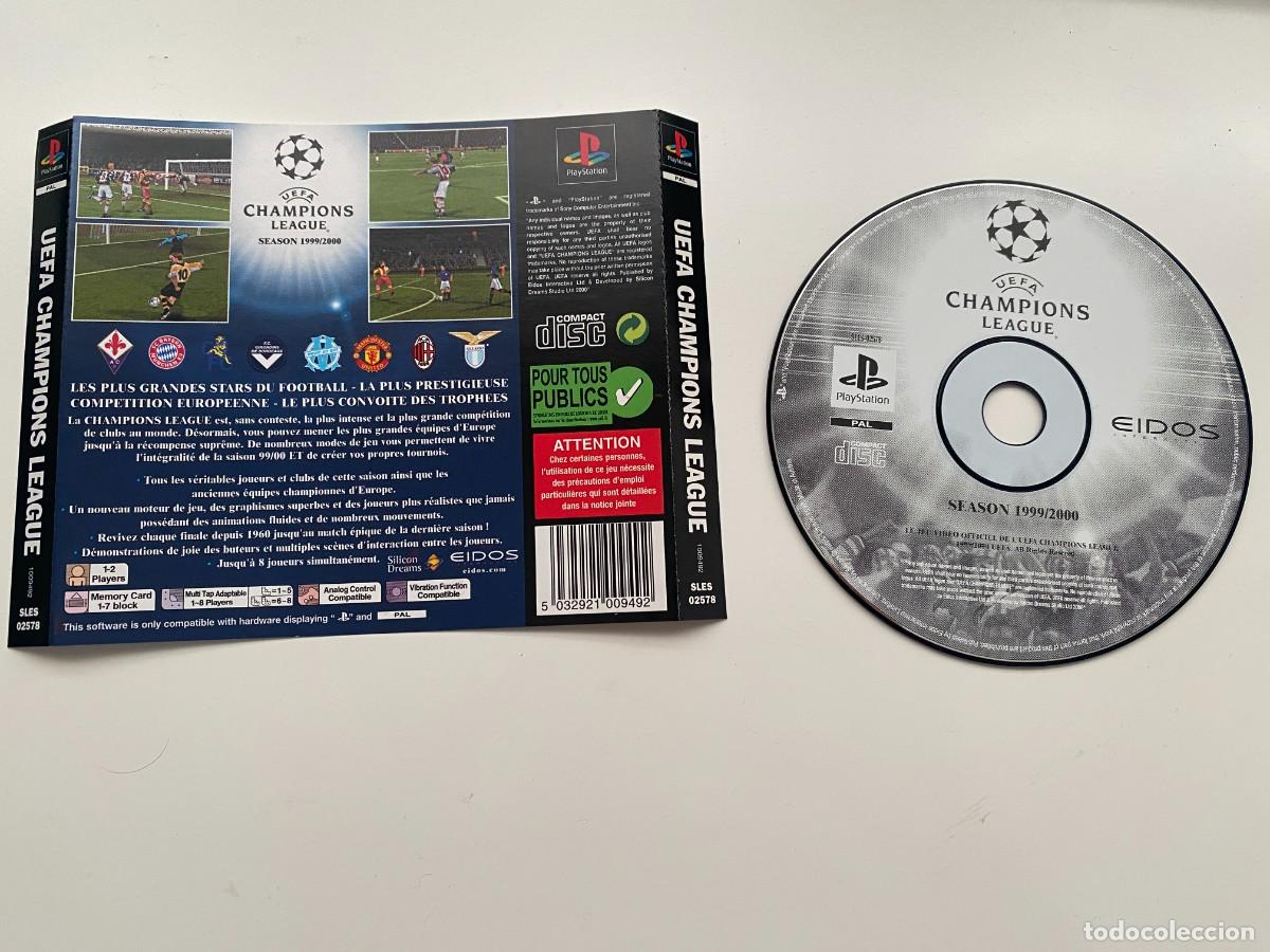 Videojuego Uefa Champions League 1999 2000 Playstation PS1 PSX