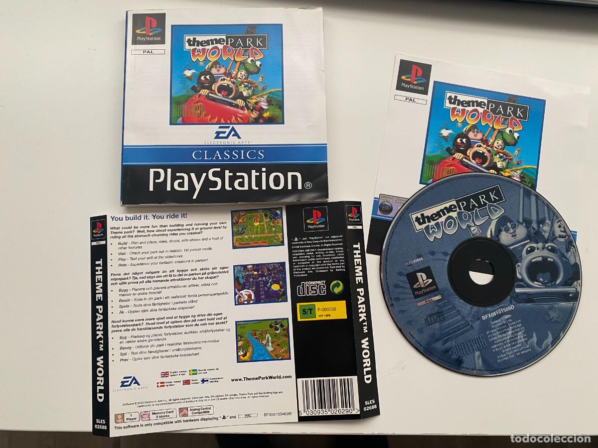 Videojuego completo Theme Park World Playstation PS1 PSX