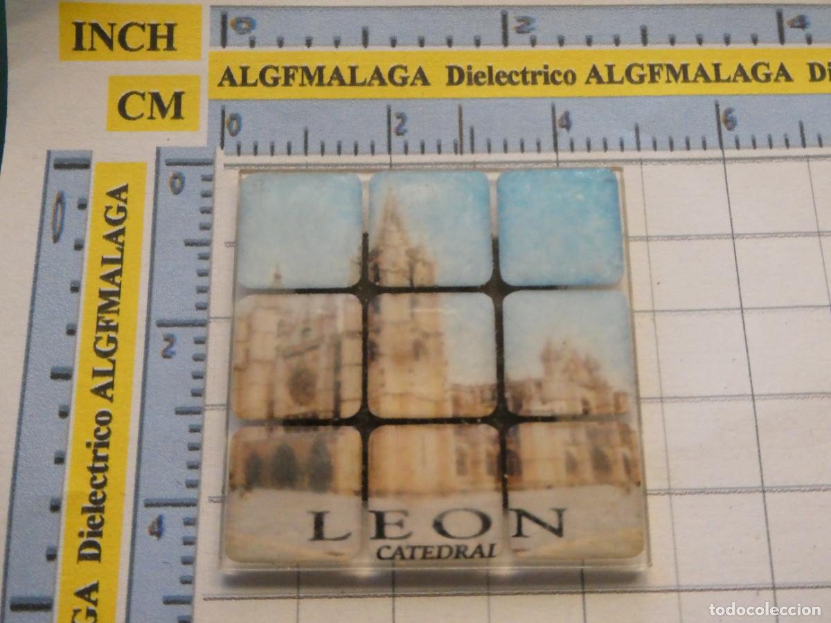 IMÁN DE NEVERA. SOUVENIR RECUERDO. CATEDRAL DE LEÓN