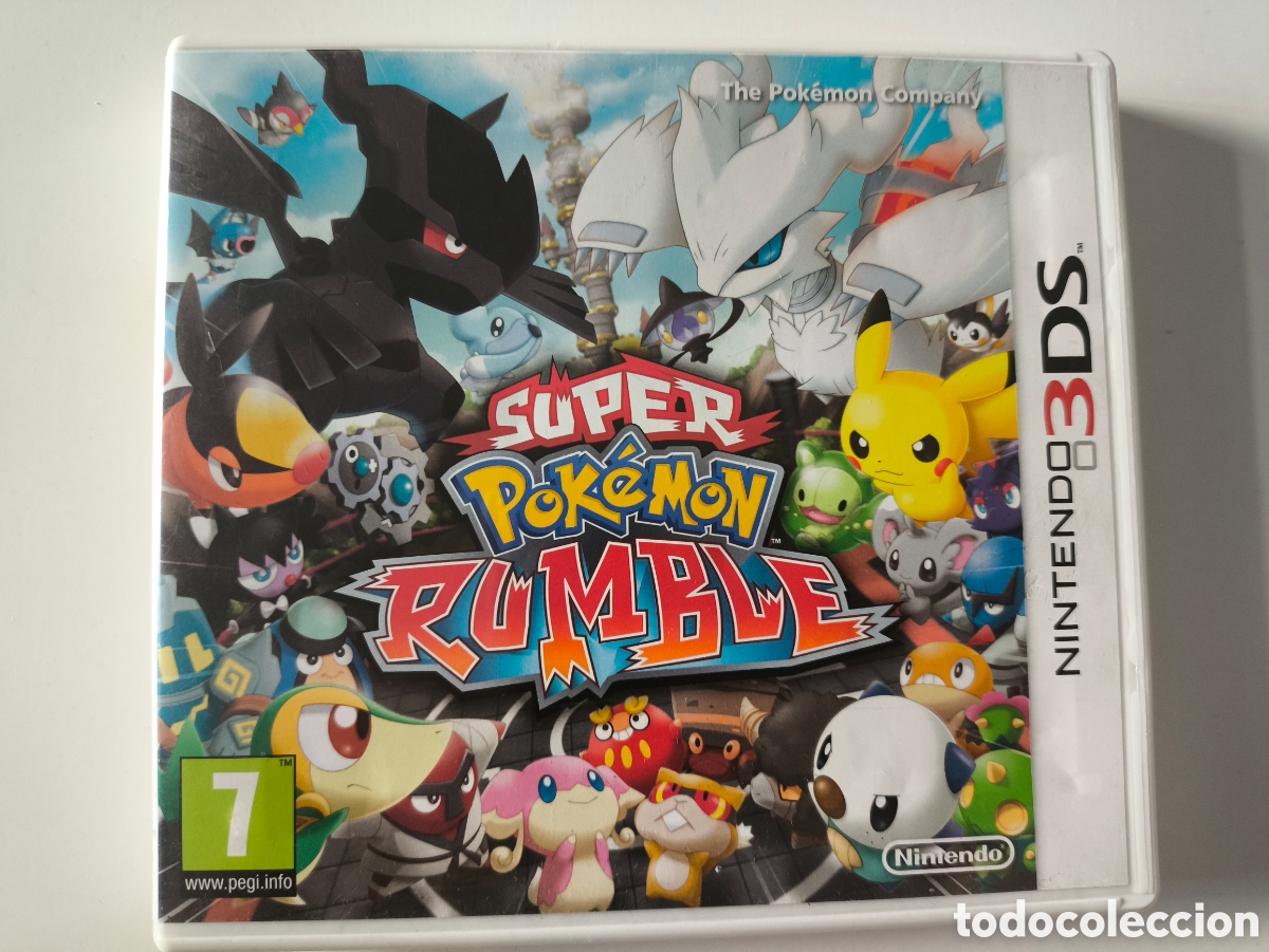 Juego Super Pokemon Rumble Nintendo 3ds pal españa