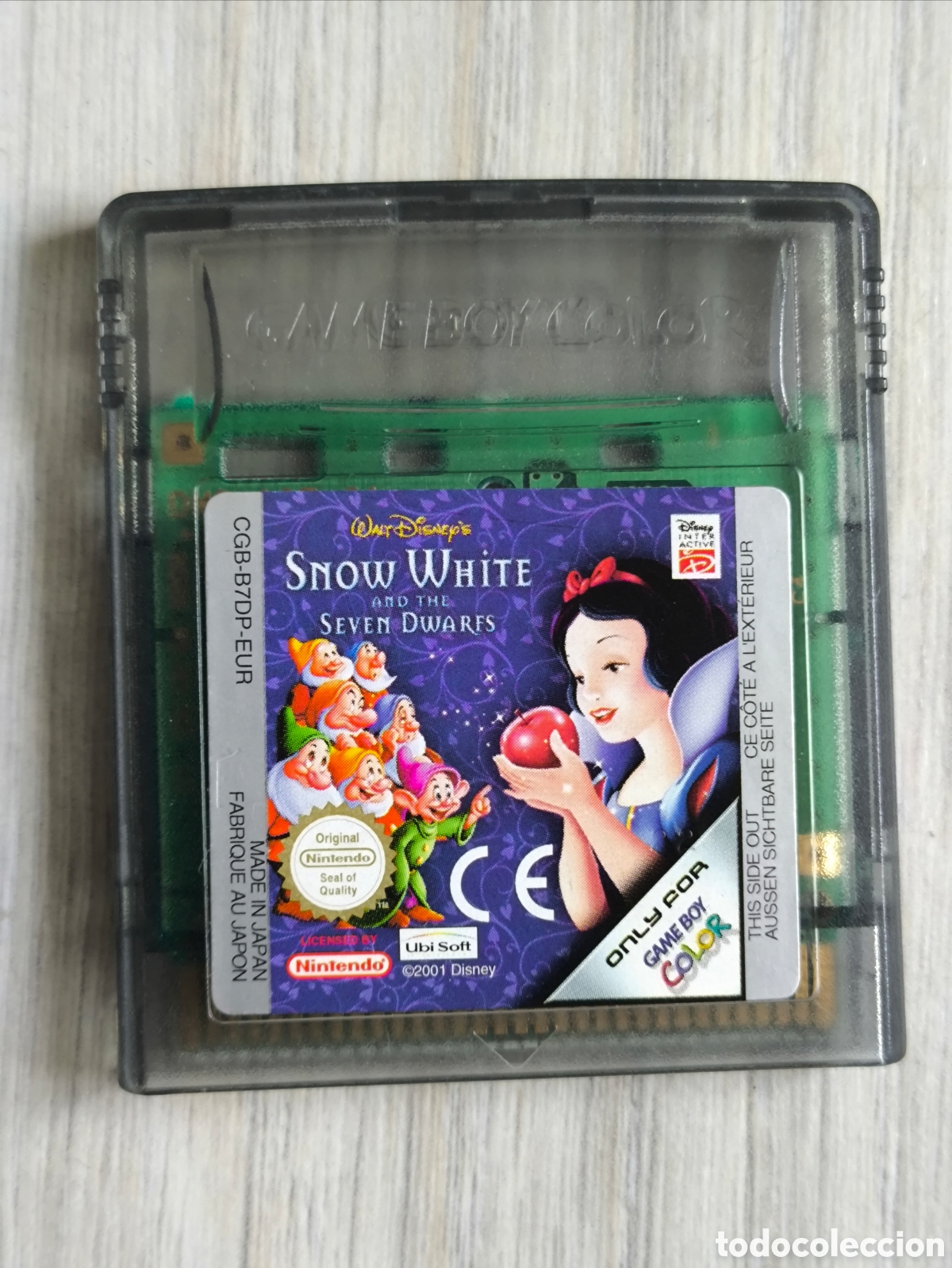 Juego blancanieves snow white and The Seven dwarfs Disney Nintendo Game boy color pal