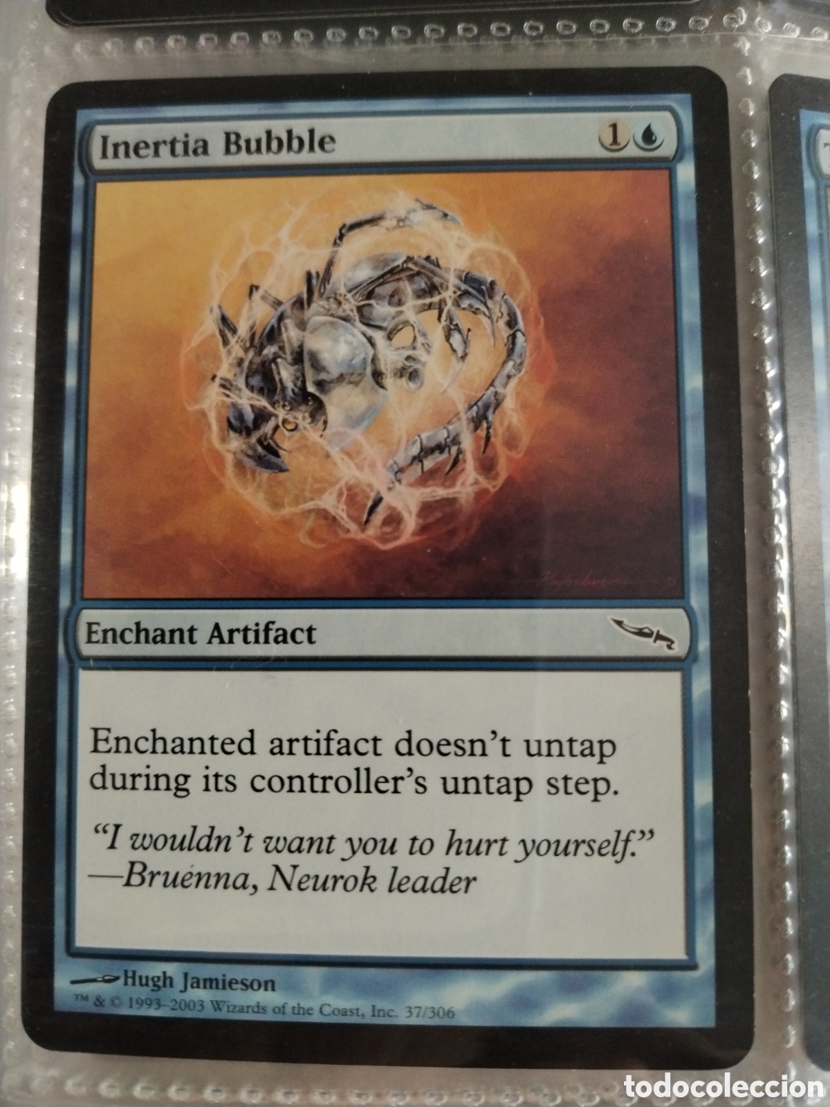 Burbuja de inercia. MAGIC THE GATHERING. MTG.
