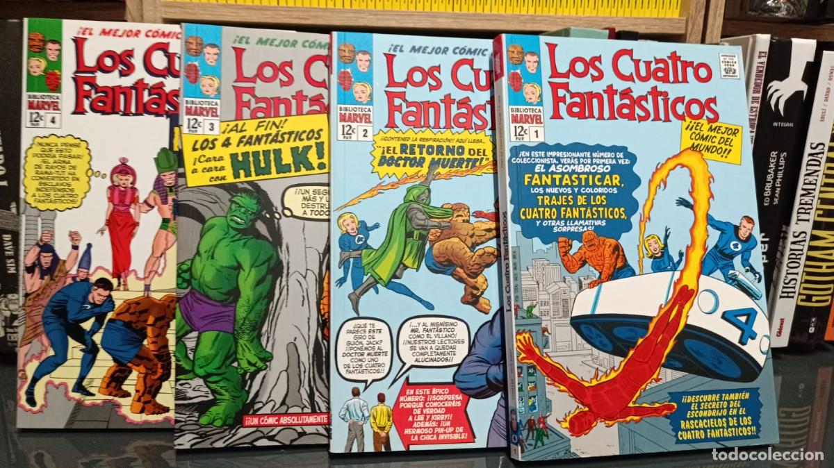 Los Cuatro Fantásticos – Biblioteca Marvel (Vols. 1–4) – Panini