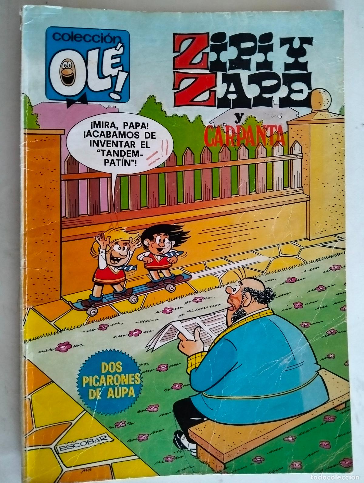 ZIPI Y ZAPE Y CARPANTA, EDITORIAL BRUGUERA, Nº 190, AÑO 1982, COLECCION OLE