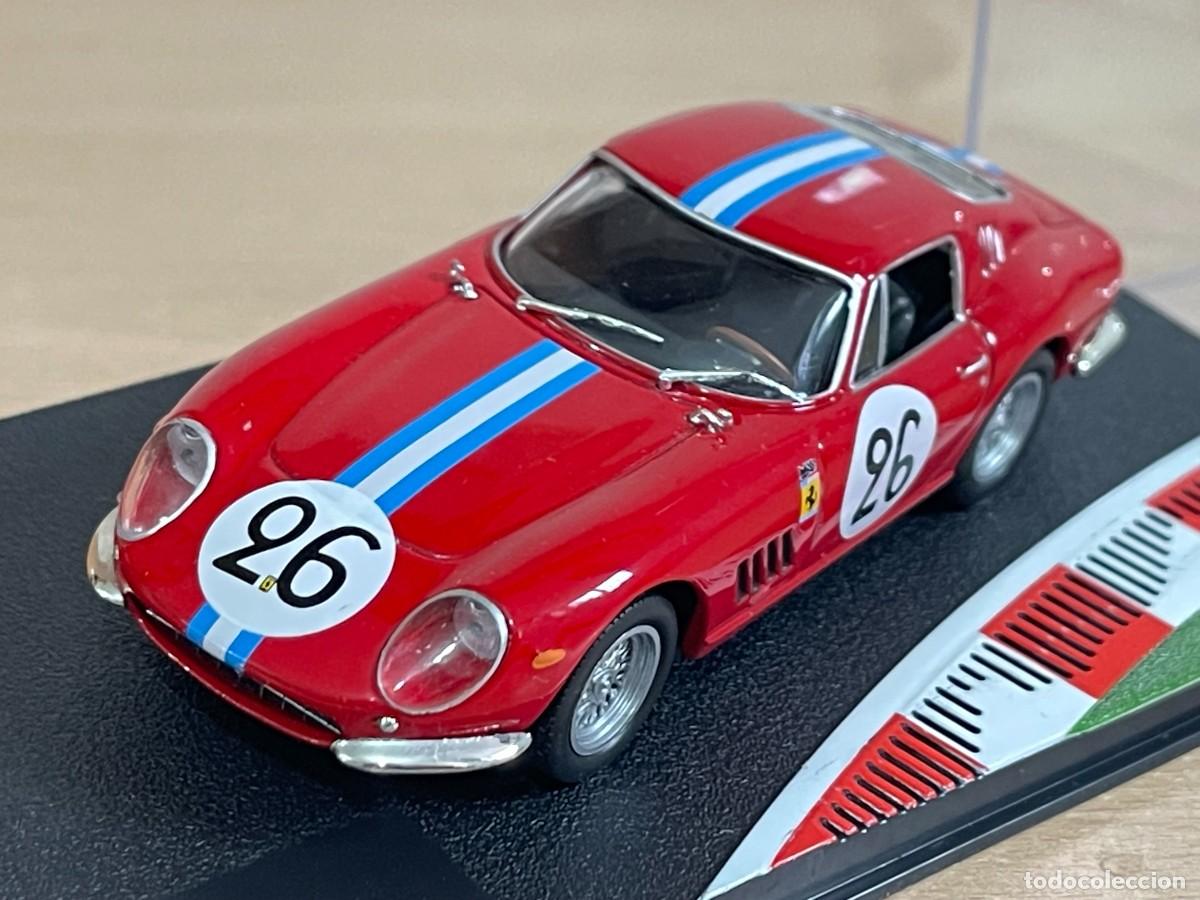 Coche FERRARI 275 GTB Competizione #26 24h Le Mans 1966 Biscaldi die-cast 1/43 Ferrari Racing Model