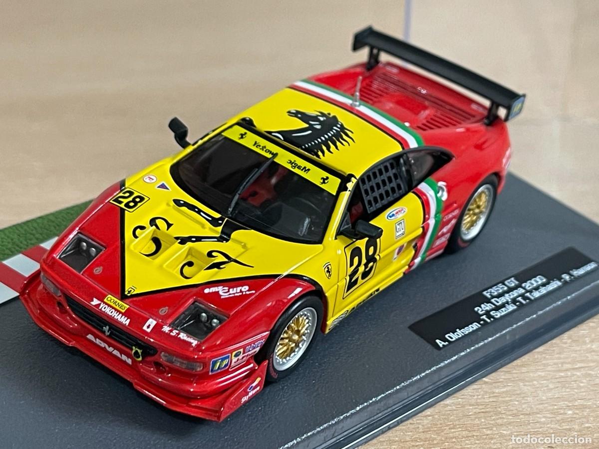 Coche FERRARI F355 GT #28 24h Daytona 2000 Oloffson Suzuki Hanson die-cast 1/43 Ferrari Racing Model