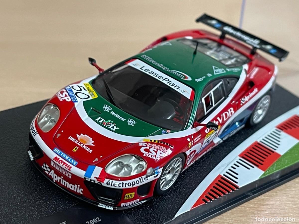 Coche FERRARI 360 GT #50 Silverstone GT FIA 2002 Pescatori die-cast metal 1/43 Ferrari Racing Model
