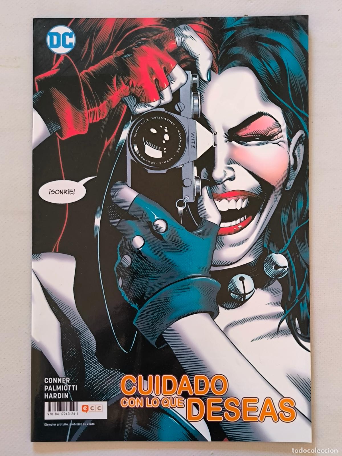 CUIDADO CON LO QUE DESEAS - HARLEY QUINN - DC - ECC (Q)