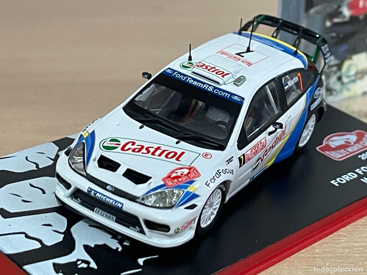 Coche FORD Focus WRC #7 Rallye Monte-Carlo 2004 M. Martin - M. Park 1:43 die-cast metal car 1/43