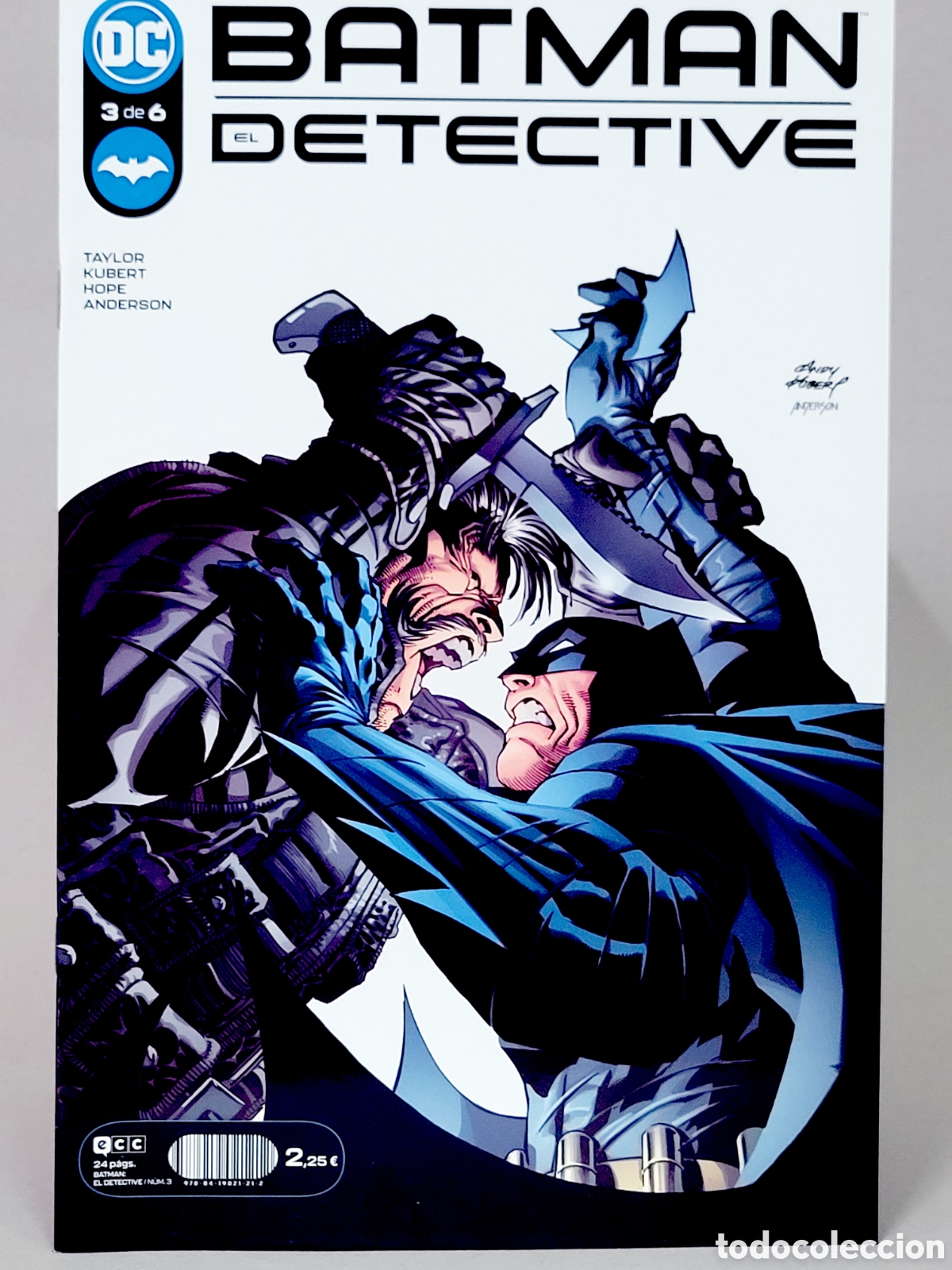 CÓMIC DE KIOSCO BATMAN EL DETECTIVE 3 DC ECC GRAPA