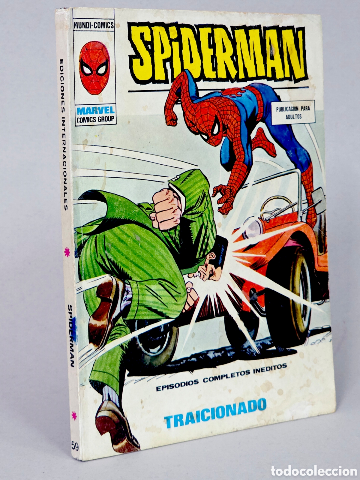 CÓMIC SPIDERMAN 59 TRAICIONADO VERTICE VOL.1 MARVEL TACO (SPIDER-MAN) VOLUMEN NORMAL/BUEN ESTADO