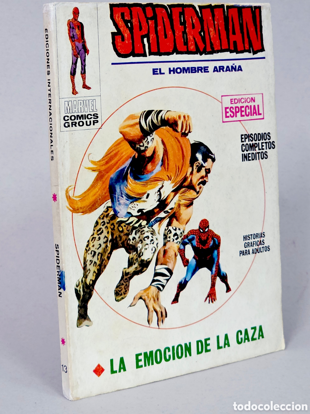 CÓMIC SPIDERMAN 13 LA EMOCIÓN VERTICE VOL.1 MARVEL TACO (SPIDER-MAN) VOLUMEN NORMAL/BUEN ESTADO