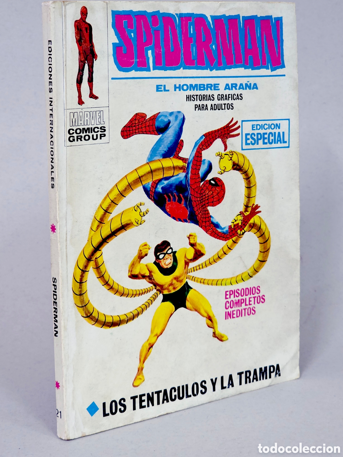 CÓMIC SPIDERMAN 21 LOS TENTÁCULOS VERTICE VOL.1 MARVEL TACO (SPIDER-MAN) VOLUMEN BUEN ESTADO