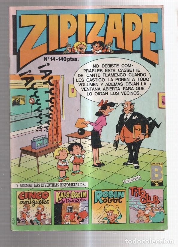 Zipi y Zape semanal numero 014: Robin Robot: el super H-14 (Sanchis, 2 paginas) - Varios