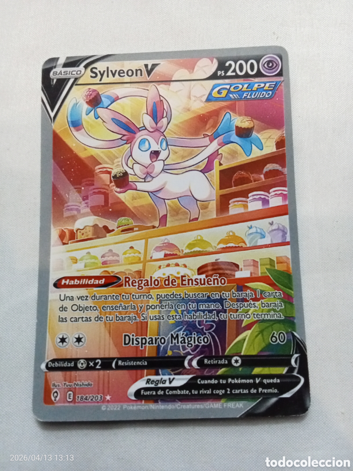 Carta Pokemon Sylveon V