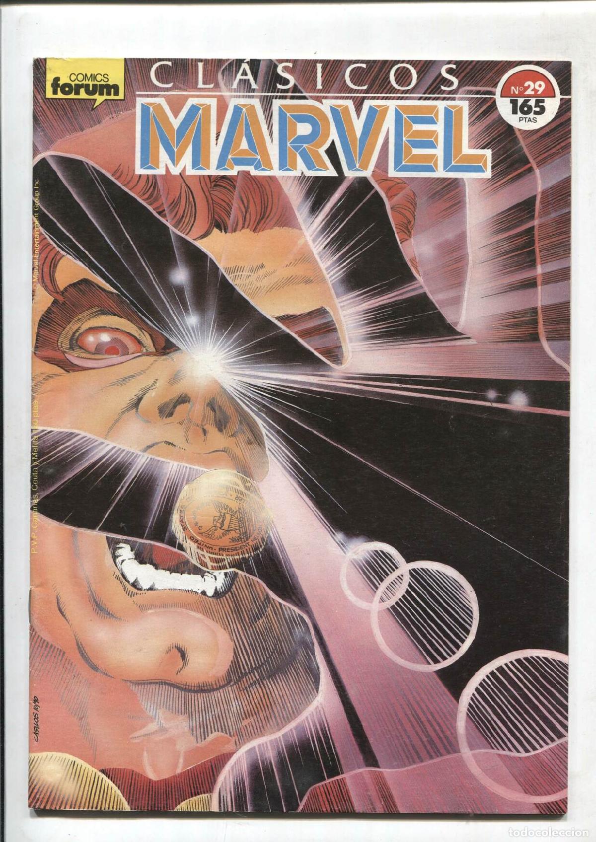 Clasicos Marvel numero 29: Los Vengadores (numerado 1 en trasera) - varios