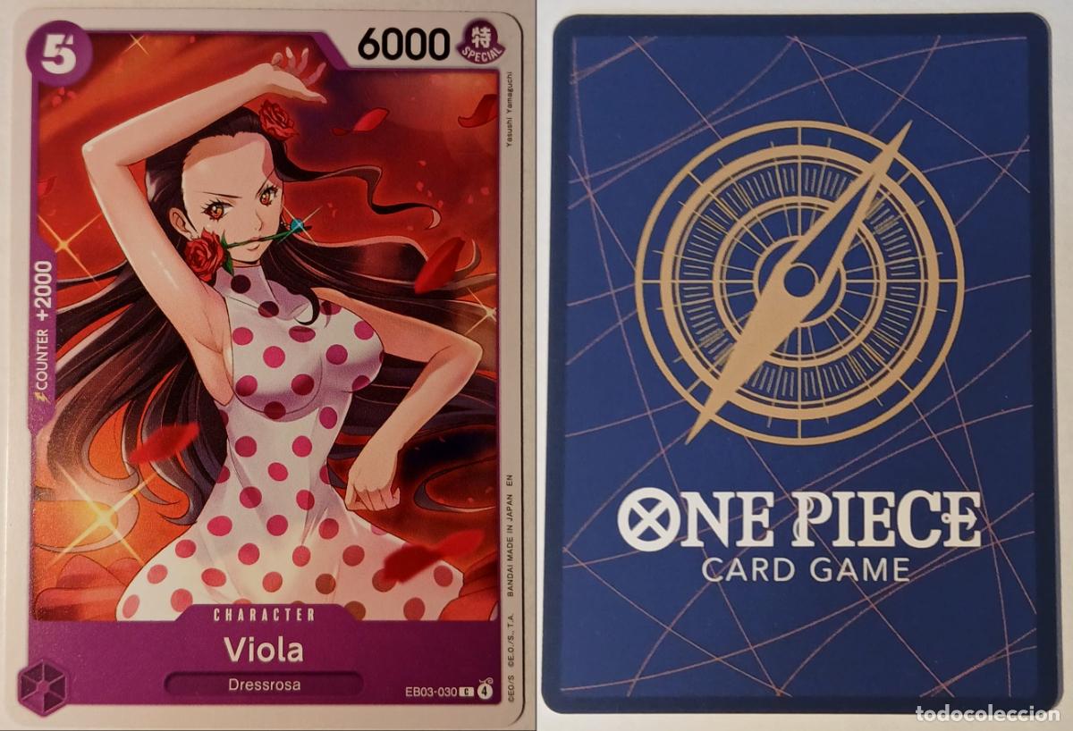 ONE PIECE CARD GAME - VIOLA (EB03-030) (V.1) 030 - Inglés - PERFECTO ESTADO