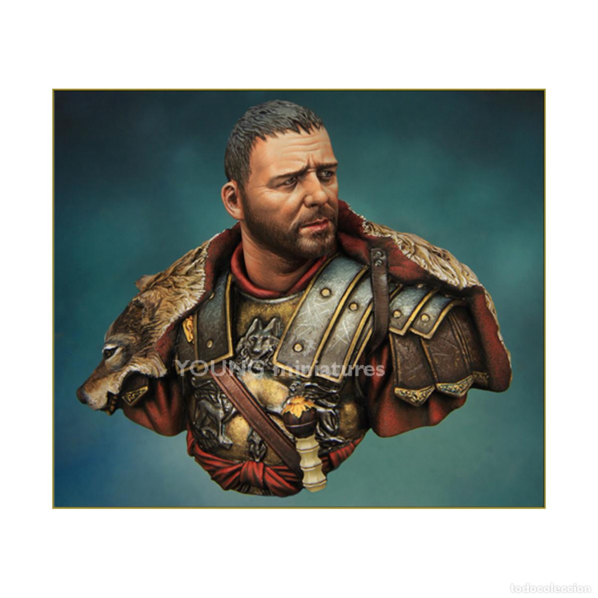 Maqueta Young Miniatures ROMAN GENERAL 1ST CENTURY A.D. Busto escala 1/10 resina