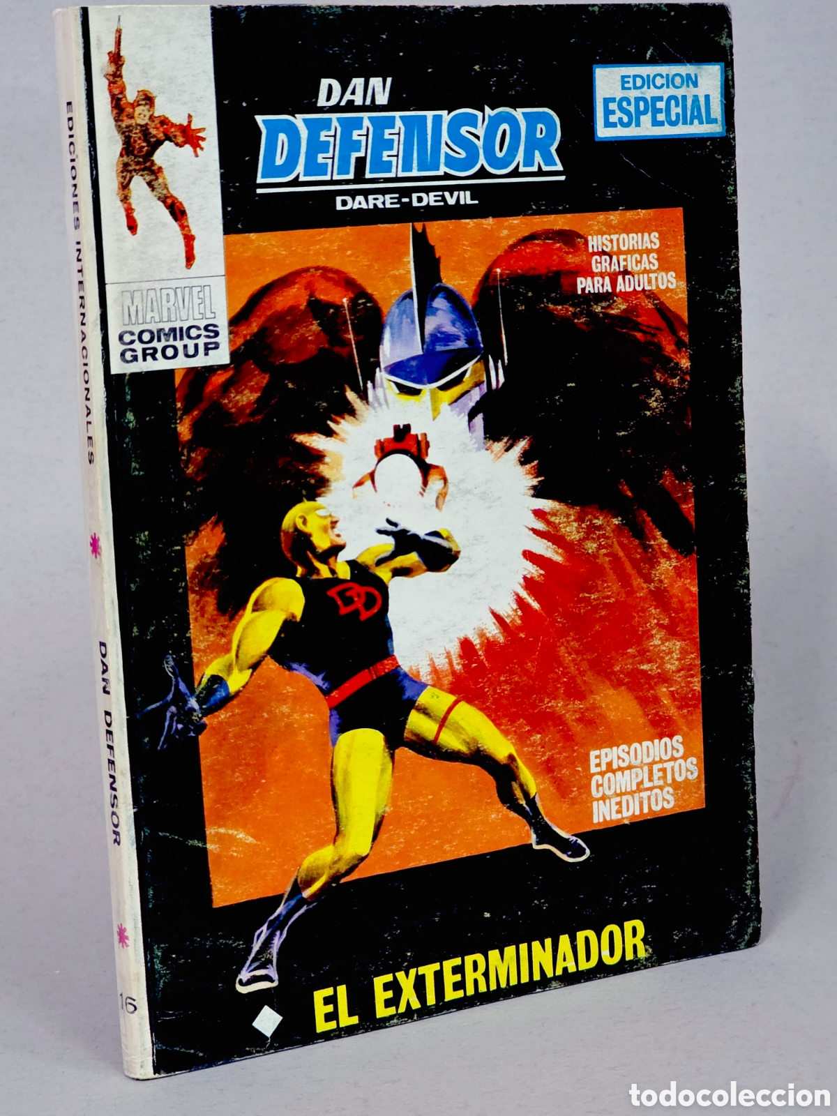 CÓMIC DAN DEFENSOR 16 EL EXTERMINADOR VOL.1 VERTICE MARVEL TACO VOLUMEN BUEN ESTADO