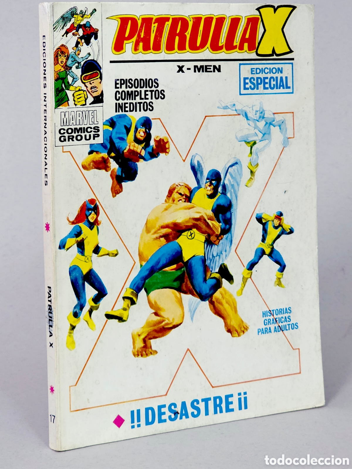 CÓMIC PATRULLA X 17 DESASTRE VOL.1 VERTICE MARVEL VOLUMEN TACO MUY BUEN ESTADO