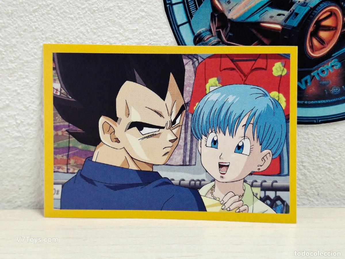 Cromo Vegeta & Bulma Nº 039 Dragon Ball Super Panini