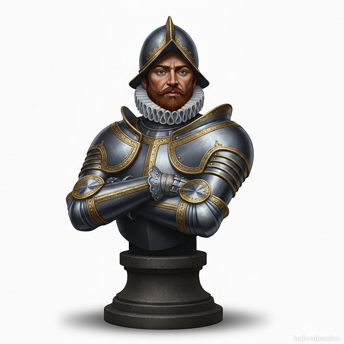 FRANCISCO DE ORELLANA. BUSTO 200 MM. ART GIRONA