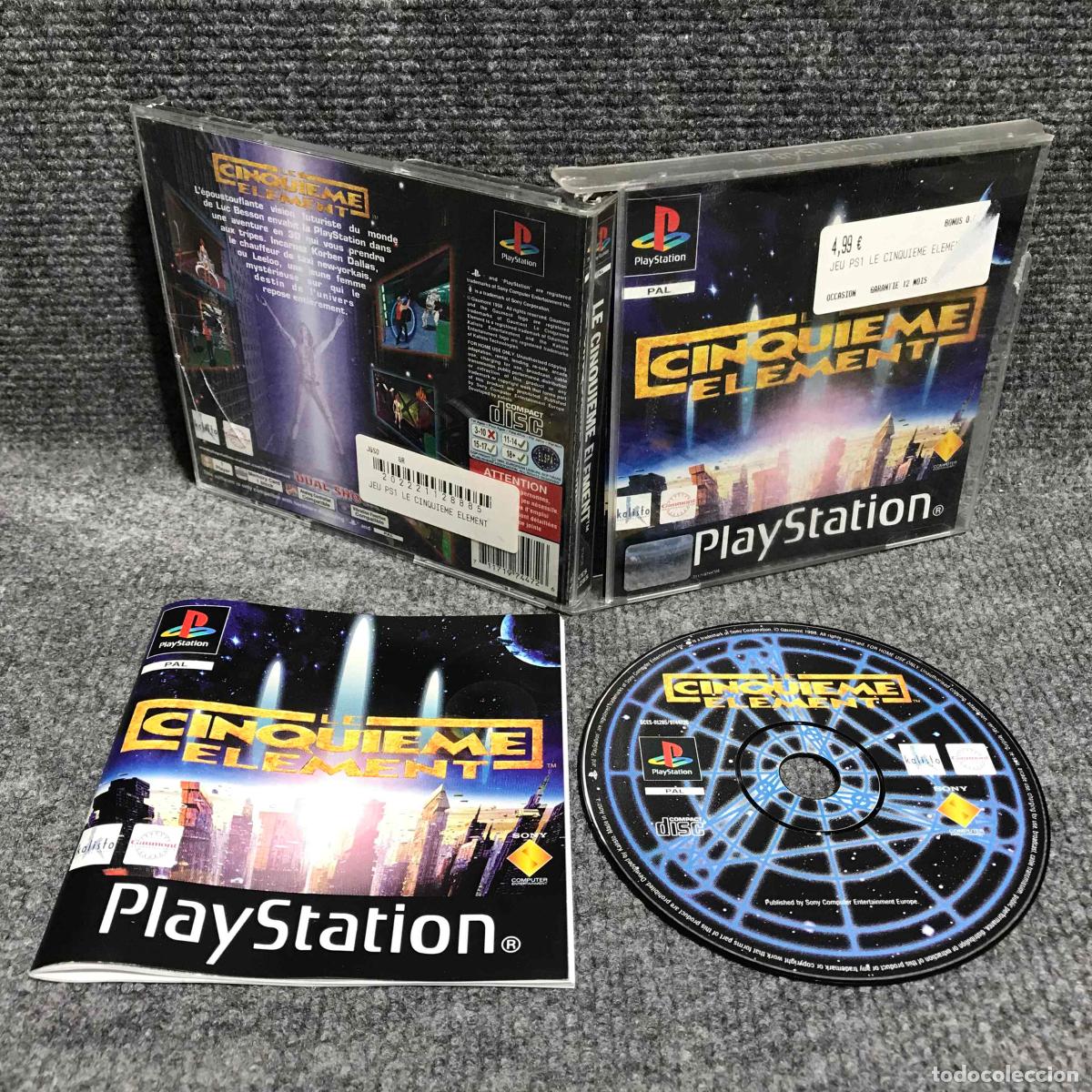 THE CINQUIEME ELEMENT SONY PLAYSTATION PS1