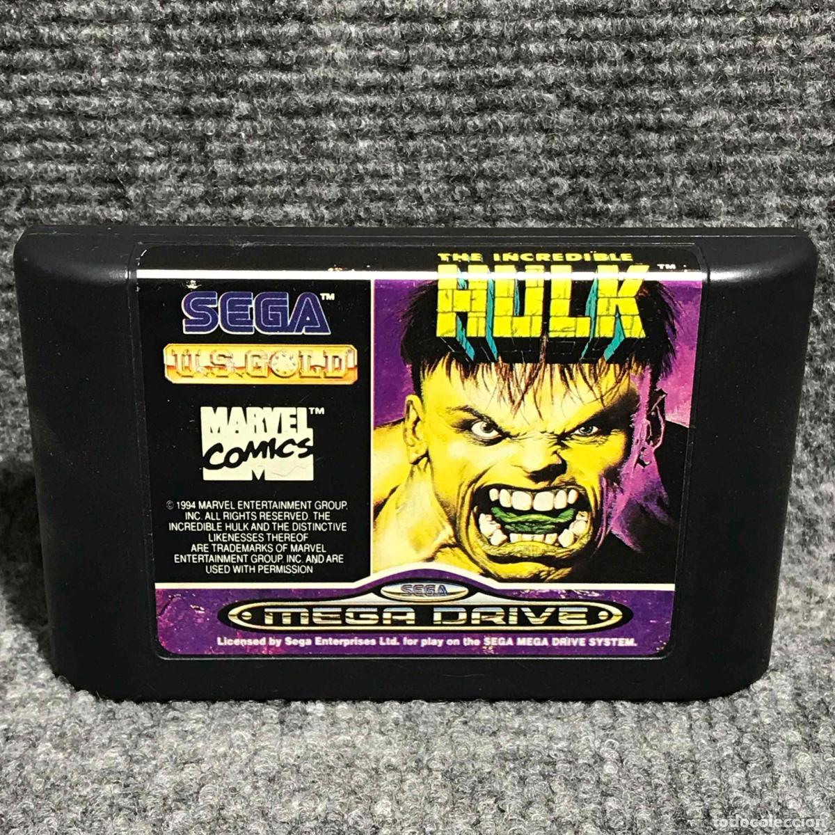 THE INCREDIBLE HULK SEGA MEGA DRIVE