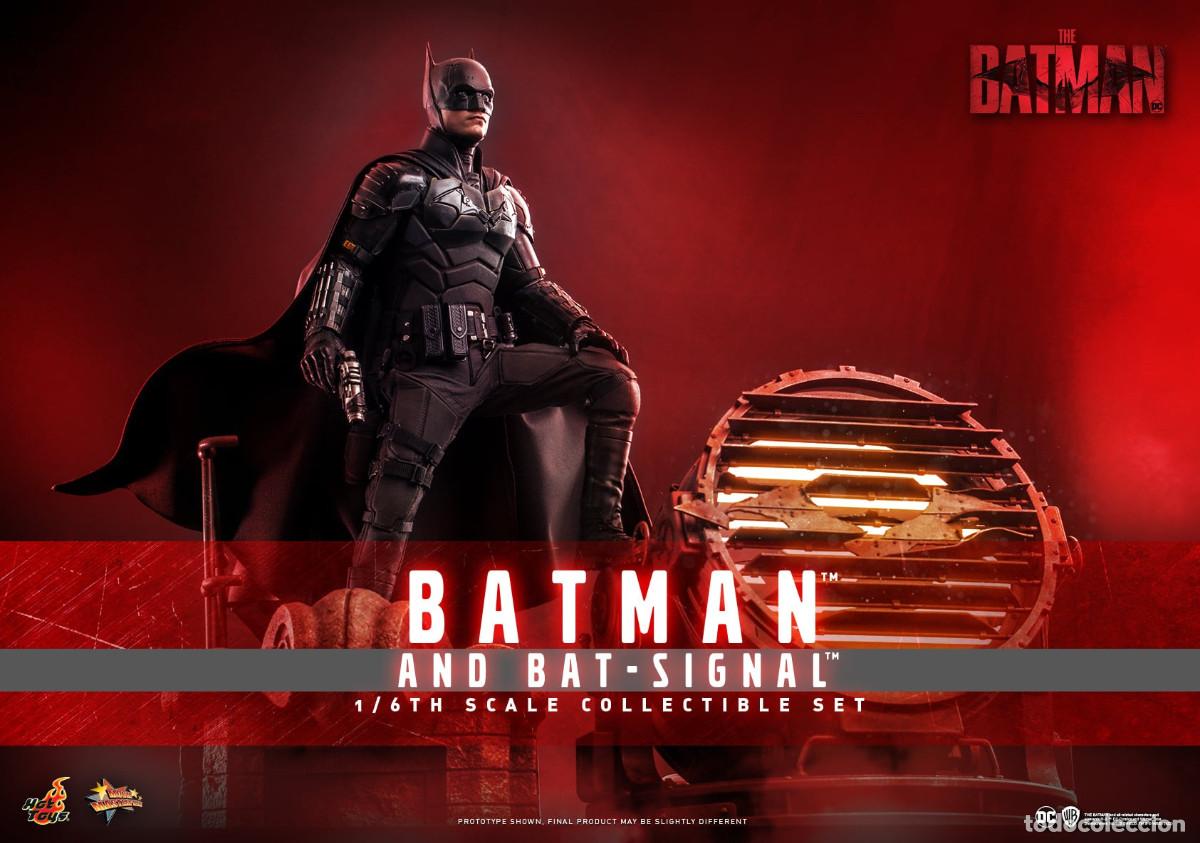 Figura The Batman y Batseñal Escala 1:6 Hot Toys