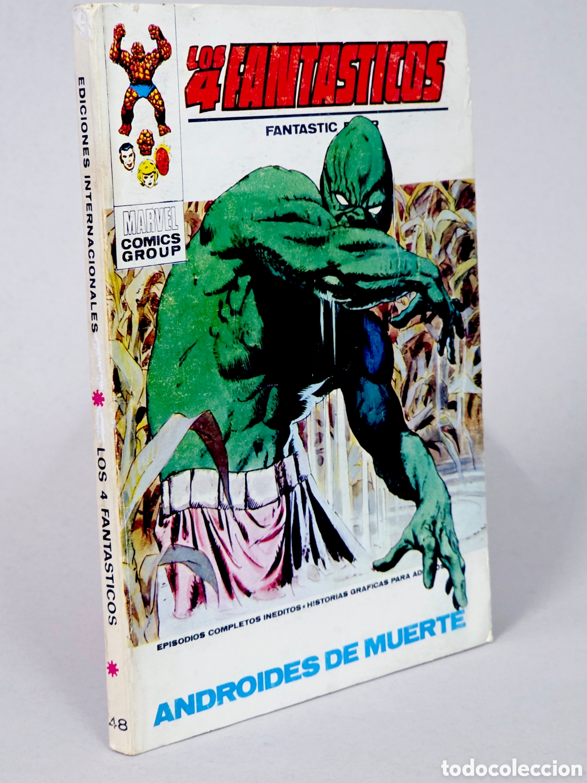CÓMIC LOS 4 FANTASTICOS 48 ANDROIDES DE MUERTE VOL.1 VERTICE MARVEL VOLUMEN TACO BUEN ESTADO