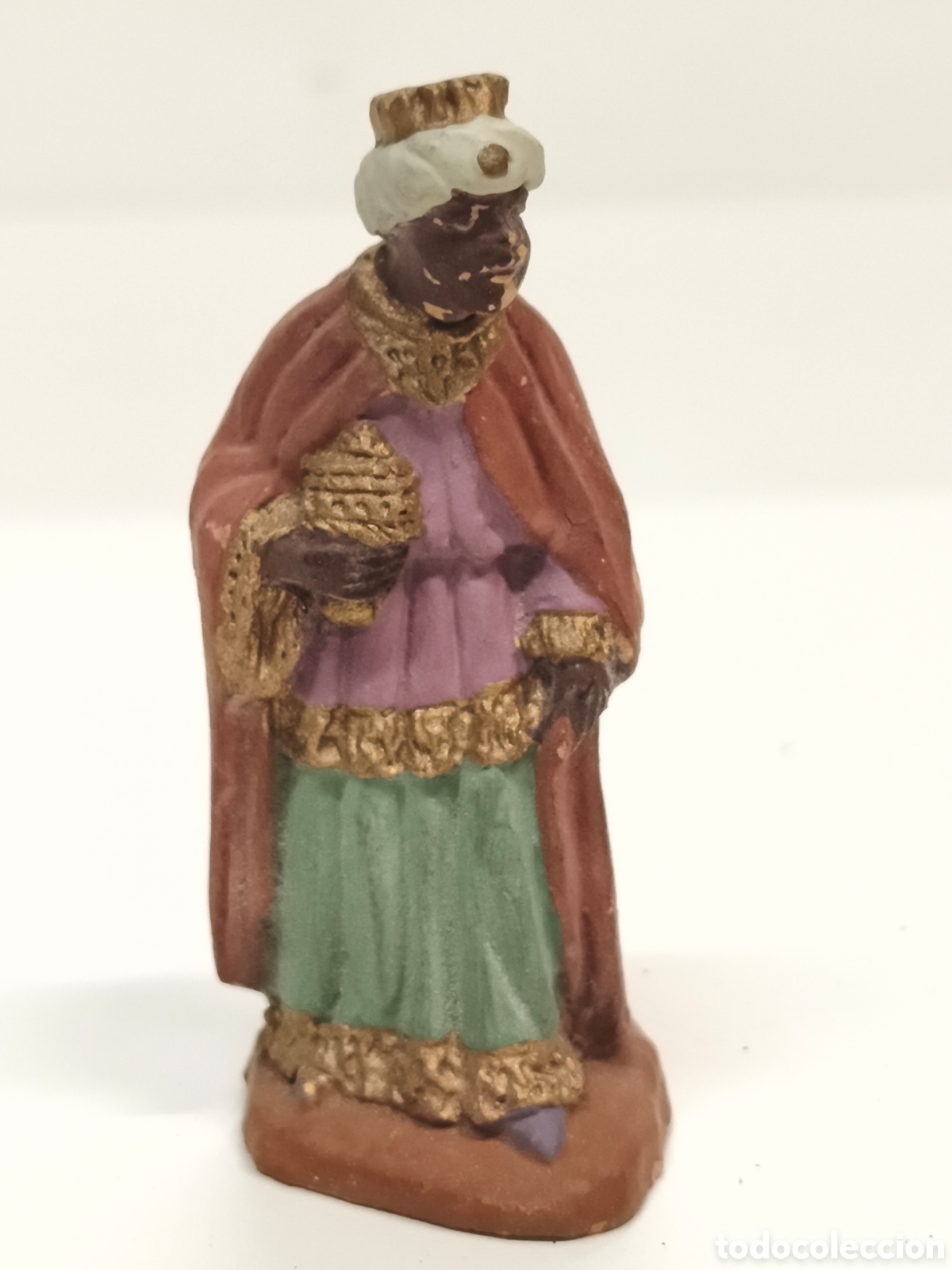 Figura belén terracota rey mago