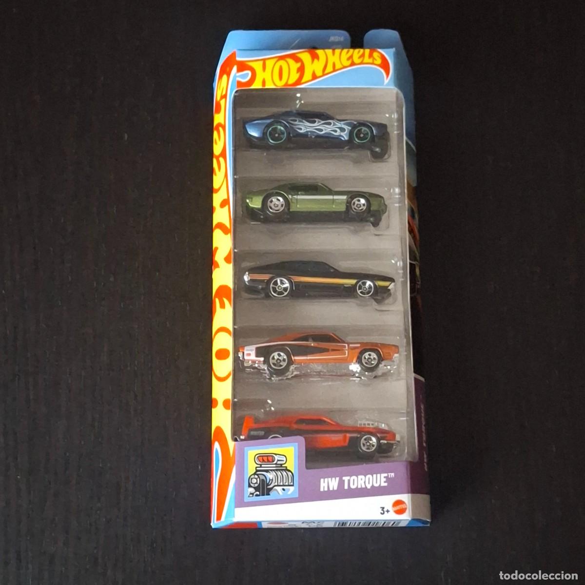 HOT WHEELS 2026 - HW TORQUE 5 PACK - MUSCLE BOUND RIVITED DODGE CHARGER FORD GRAN TORINO PONTIAC