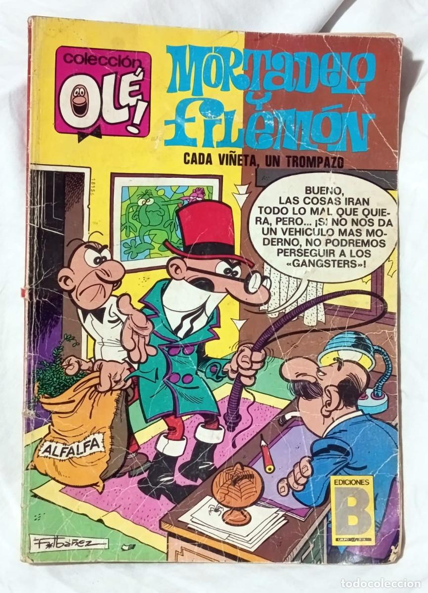 Comic Tebeo 86-M14 Mortadelo y Filemón: cada viñeta, Un trompazo, Colección OLÉ!, Edic. B, F. Ibañez