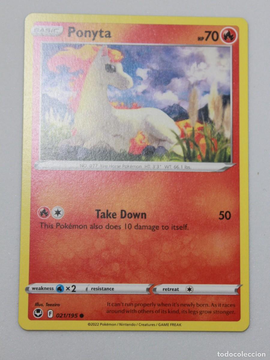 Pokémon TCG Ponyta 021/195 Silver Tempest EN