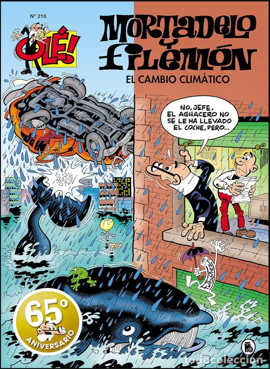 Mortadelo y Filemón. El cambio climático (Olé! Mortadelo 218) (Bruguera Clásica)