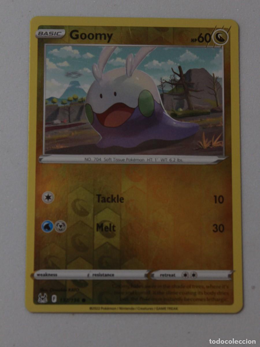 Carta Pokémon Goomy Reverse Holo 114/196 Lost Origin año