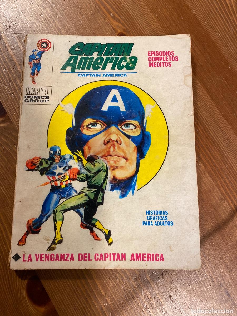 Capitán América 23: la venganza del Capitán America, , Vertice 1972 Marvel