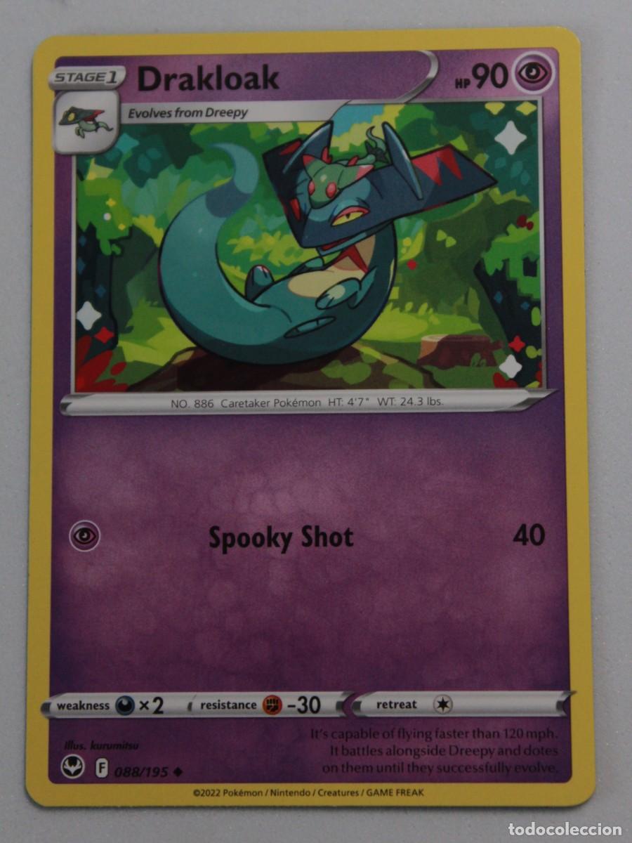 Carta Pokémon Drakloak 088/195 Silver Tempest Reverse