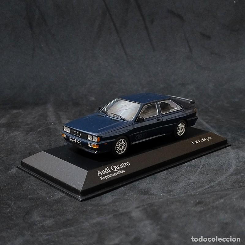 Minichamps, Audi quattro, Blue, 1:43