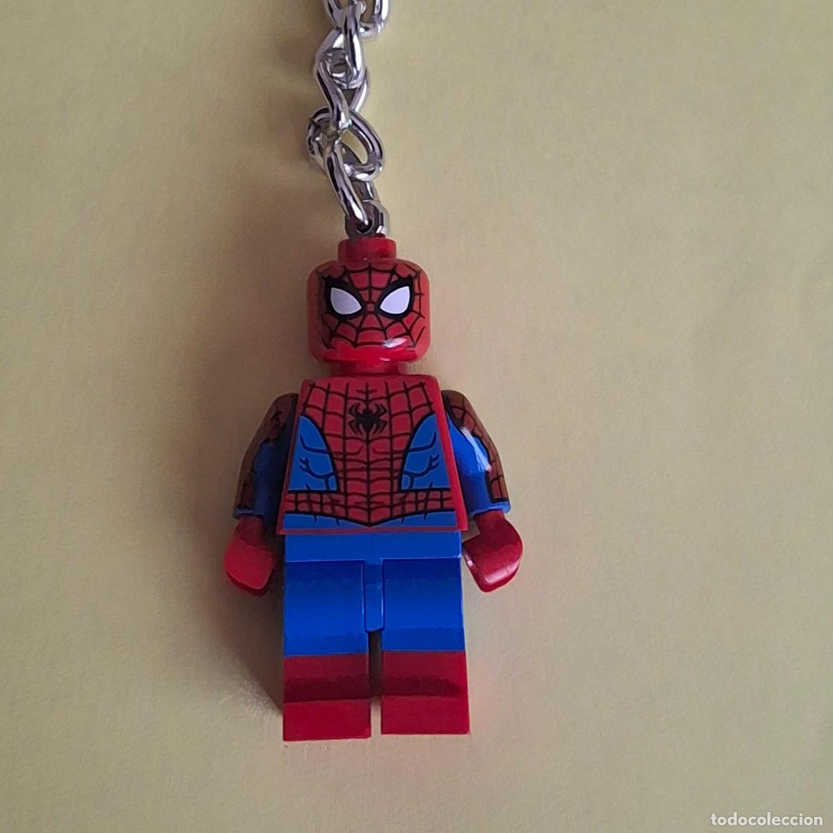 LEGO LLAVERO MINI FIGURA - MARVEL SPIDER MAN SPIDERMAN - NUEVO SIN USAR