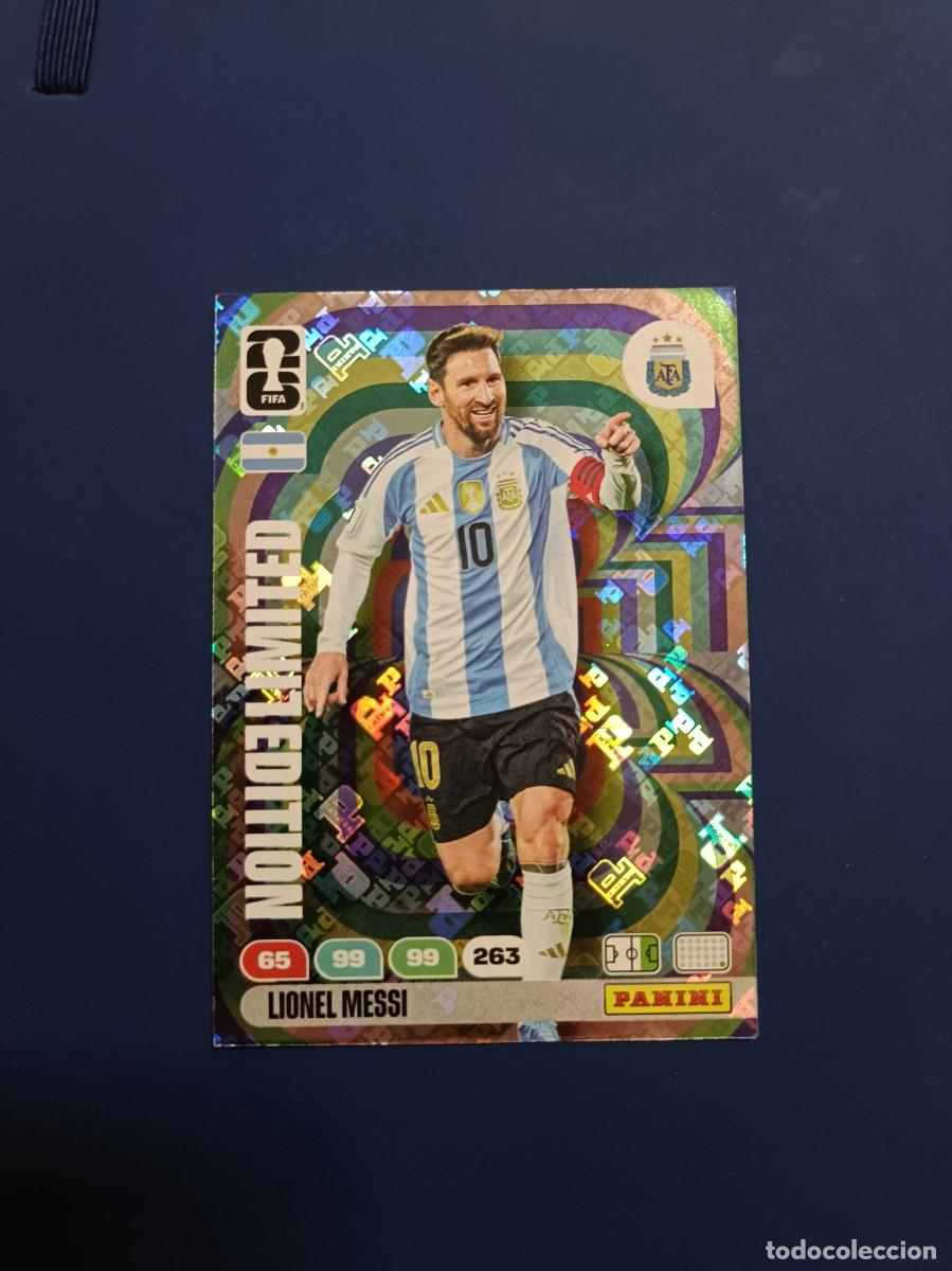 Messi limited edition world cup Adrenalyn XL mundial Panini 25 26 Argentina 2025 2026