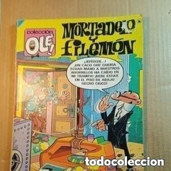 TEBEO DE OLE MORTADELO Y FILEMON EN UN PLANCHAZO TRAS OTRO DEL AÑO 1986 Nº 217