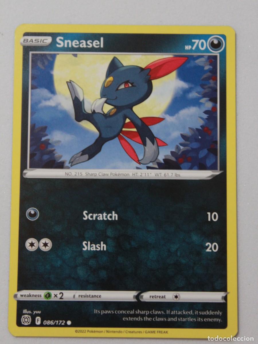 Sneasel carta Pokémon TCG 086/172